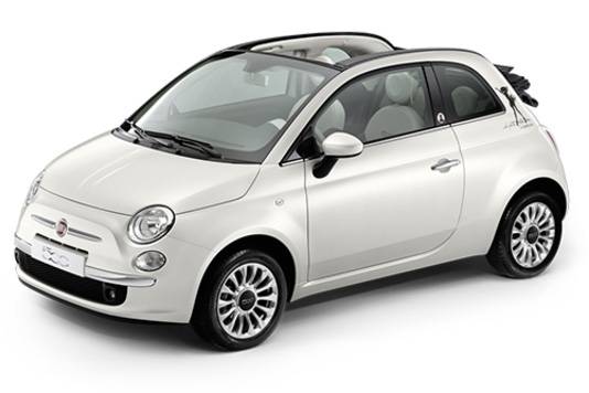PKW-Fiat 500 Cabrio